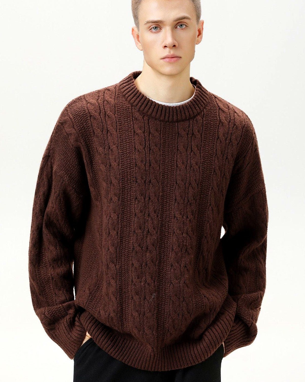 Cable Knit Jumper | Zadinia