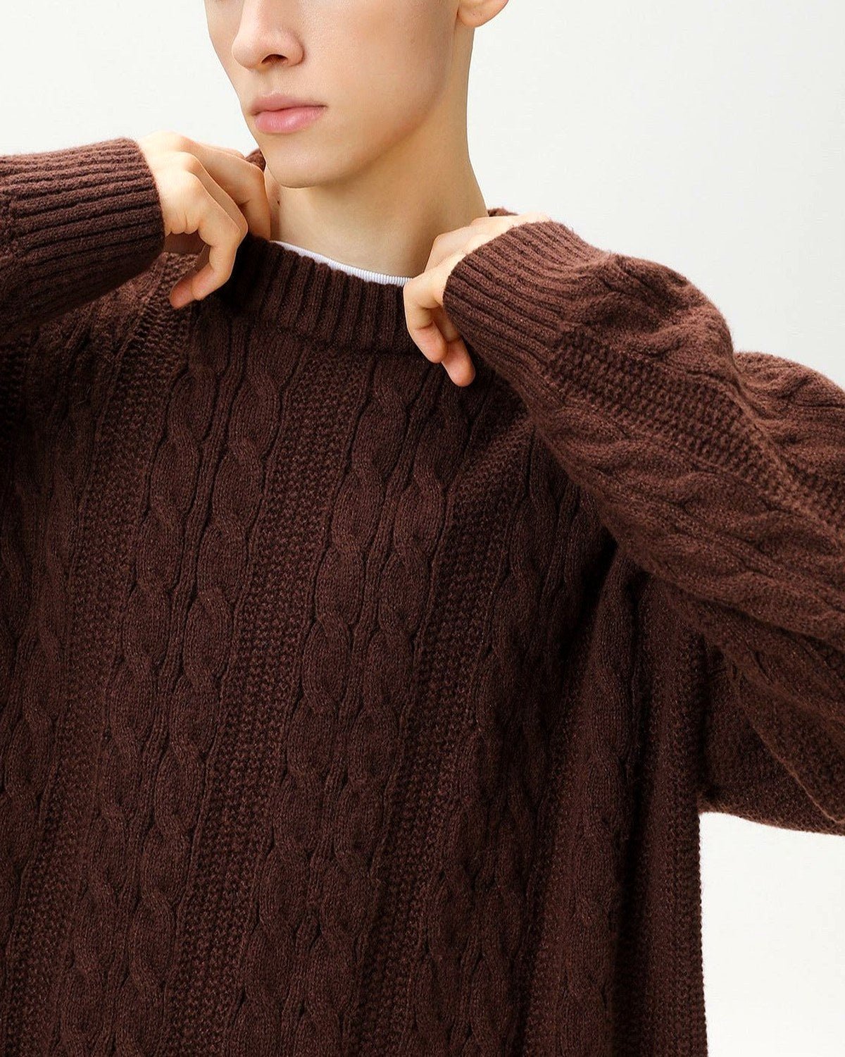 Cable Knit Jumper | Zadinia