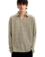 Knitted Polo Jumper | Zadinia