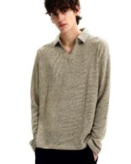 Knitted Polo Jumper | Zadinia