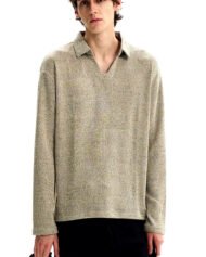 Knitted Polo Jumper | Zadinia