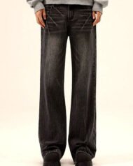 Men's Washed Bootcut Jeans | Zadinia