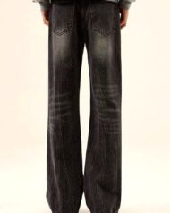 Men's Washed Bootcut Jeans | Zadinia