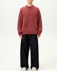 Oversized Cable Knit Crew Neck Jumper | Zadinia